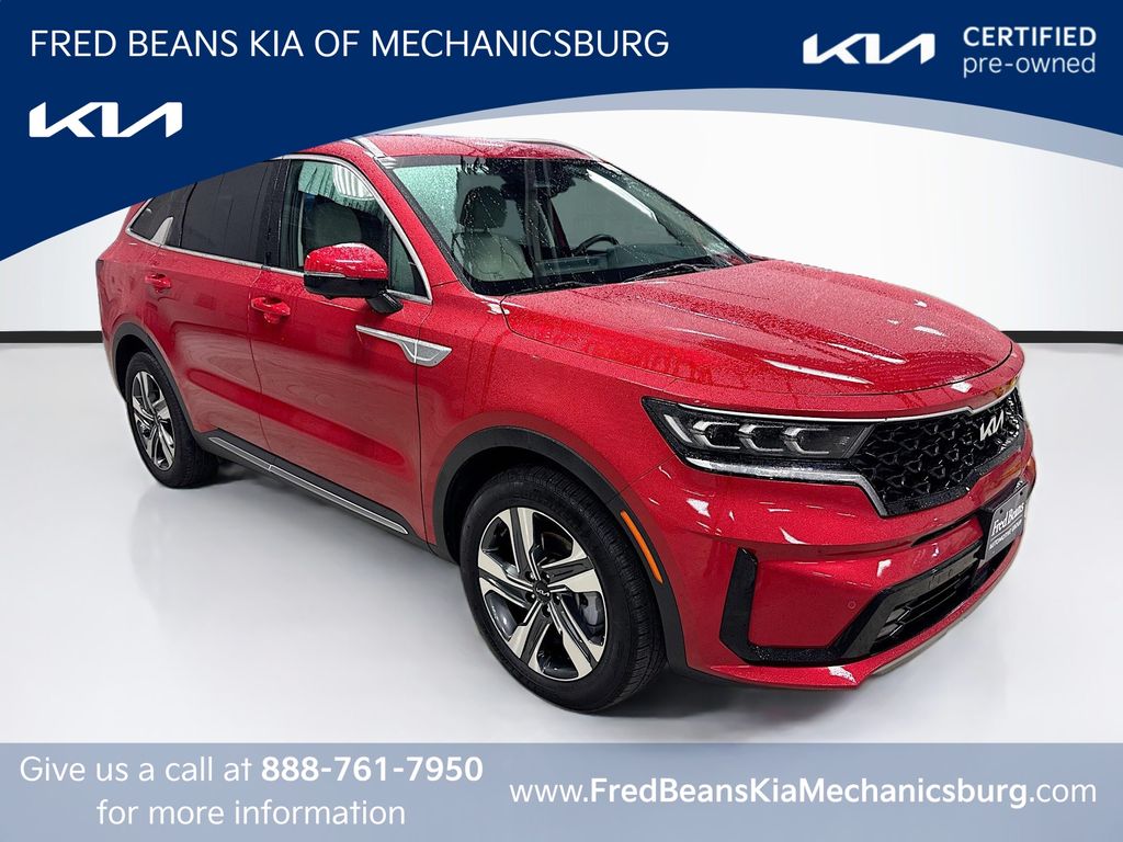 Runway Red 2023 Kia Sorento Hybrid SX Prestige AWD SUV / Crossover All-Wheel Drive 6-Speed Automatic