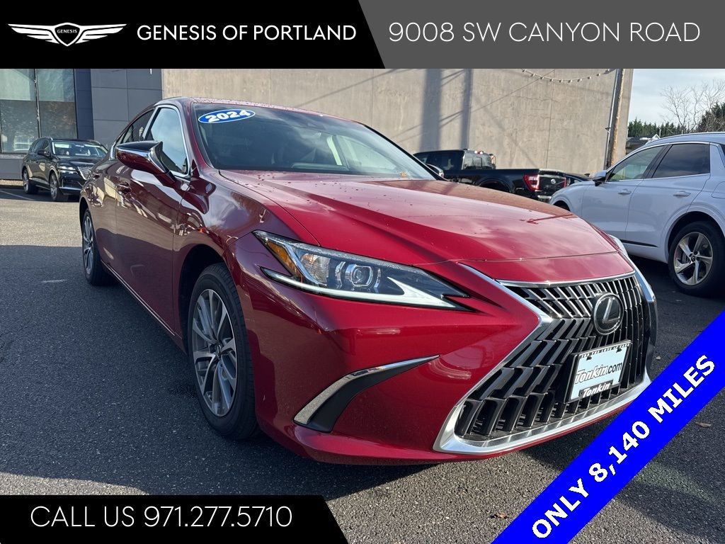 Matador Red Mica 2024 Lexus ES 350 FWD Sedan Front-Wheel Drive 8-Speed Automatic