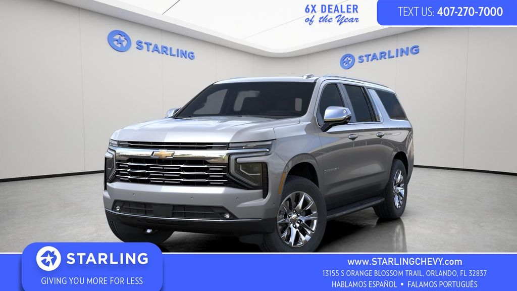 Sterling Gray Metallic 2026 Chevrolet Suburban SUV / Crossover Four-Wheel Drive 