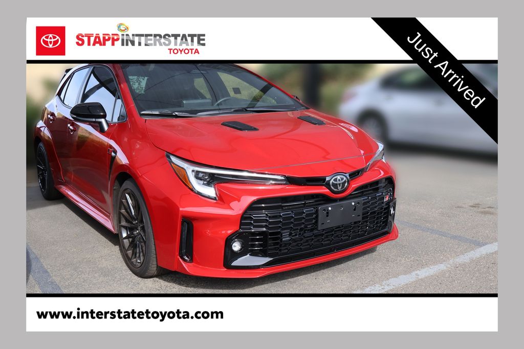 Supersonic Red 2023 Toyota GR Corolla Hatchback All-Wheel Drive 6-Speed Manual