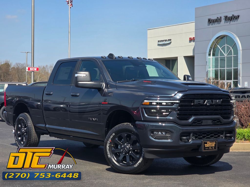 Forged Blue Metallic 2026 RAM 2500 Laramie Crew Cab 4WD Pickup Truck Four-Wheel Drive 8-Speed Automatic
