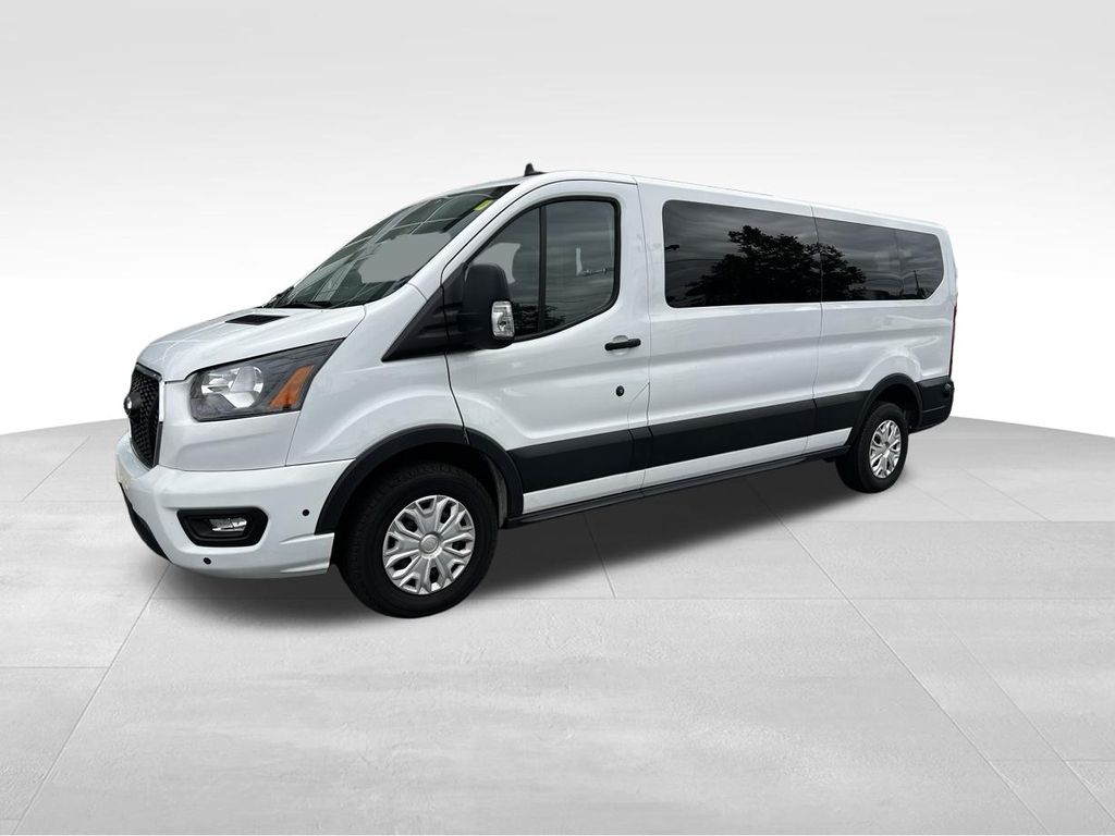 Oxford White 2024 Ford Transit Passenger Van Rear-Wheel Drive Automatic