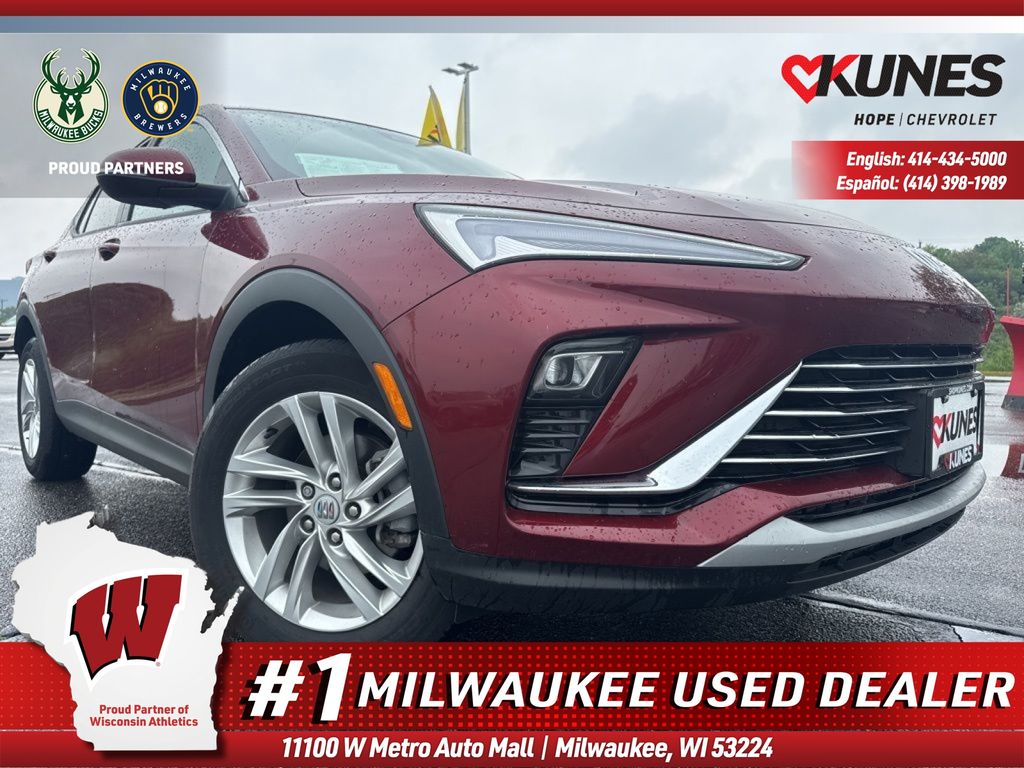 Cinnabar Metallic 2024 Buick Envista SUV / Crossover Front-Wheel Drive 6-Speed Automatic