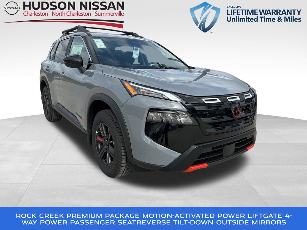 2025 Boulder Gray Pearl Nissan Rogue Rock Creek SUV