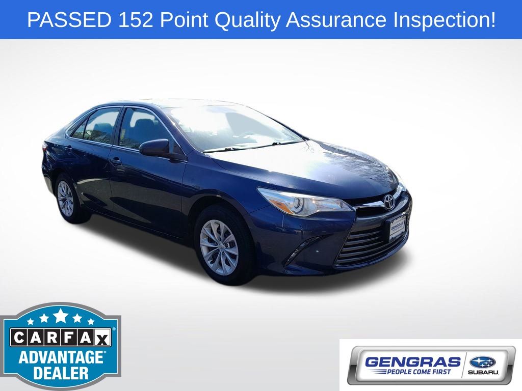 2016 Toyota Camry Sedan 6-Speed Automatic