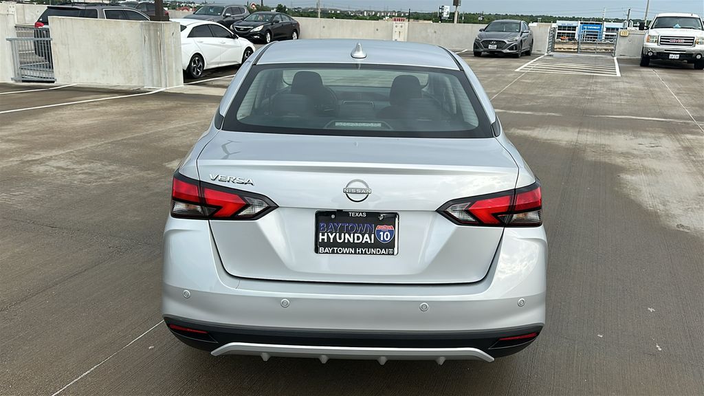 2025 Nissan Versa 1.6 SV Silver at South Houston Nissan
