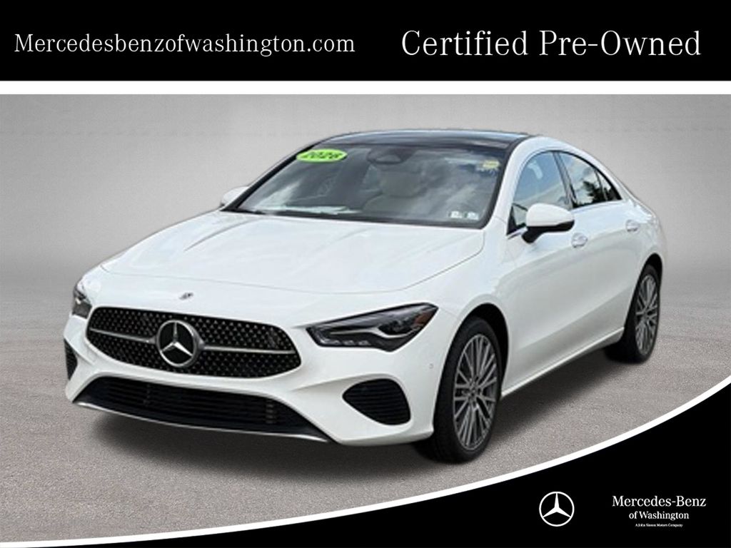 2026 Mercedes-Benz CLA CLA 250 White at John Sisson Motors