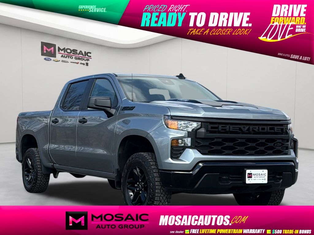 Used 2024 Chevrolet Silverado 1500 Custom Trail Boss Trucks