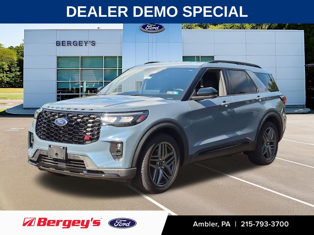Vapor Blue Metallic 2026 Ford Explorer SUV / Crossover All-Wheel Drive Automatic