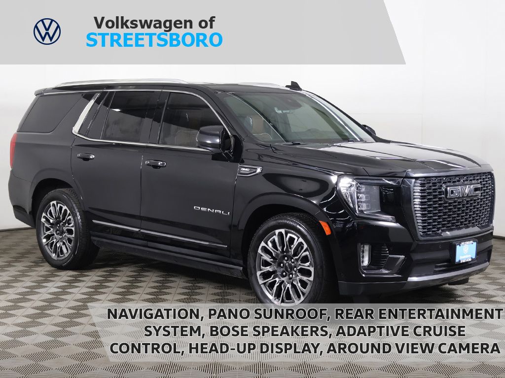 Onyx Black 2024 GMC Yukon Denali Ultimate 4WD SUV / Crossover Four-Wheel Drive 