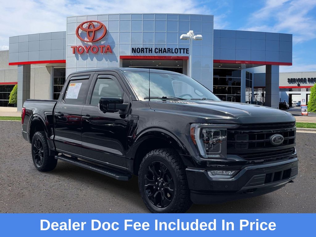 Black Metallic 2023 Ford F-150 Pickup Truck Four-Wheel Drive Automatic