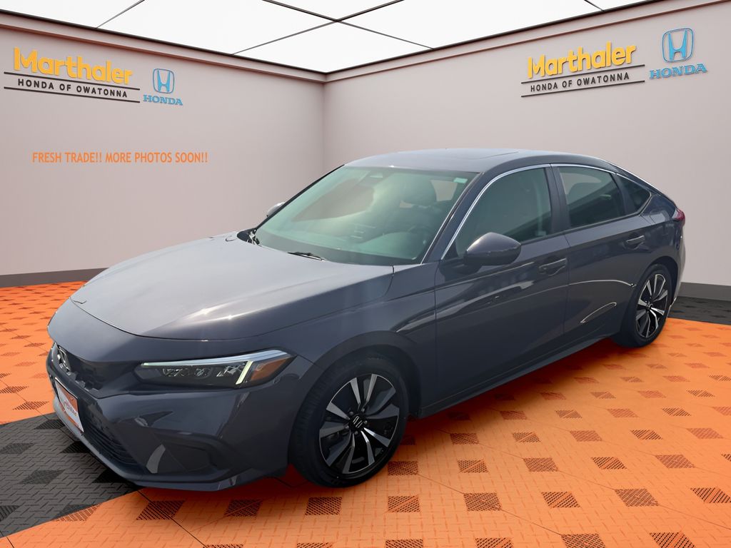 Muave 2022 Honda Civic Hatchback EX-L FWD Hatchback Front-Wheel Drive Continuously Variable Transmission