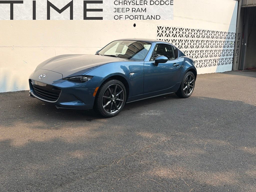Eternal Blue Mica 2019 Mazda MX-5 Miata Convertible Rear-Wheel Drive 6-Speed Manual