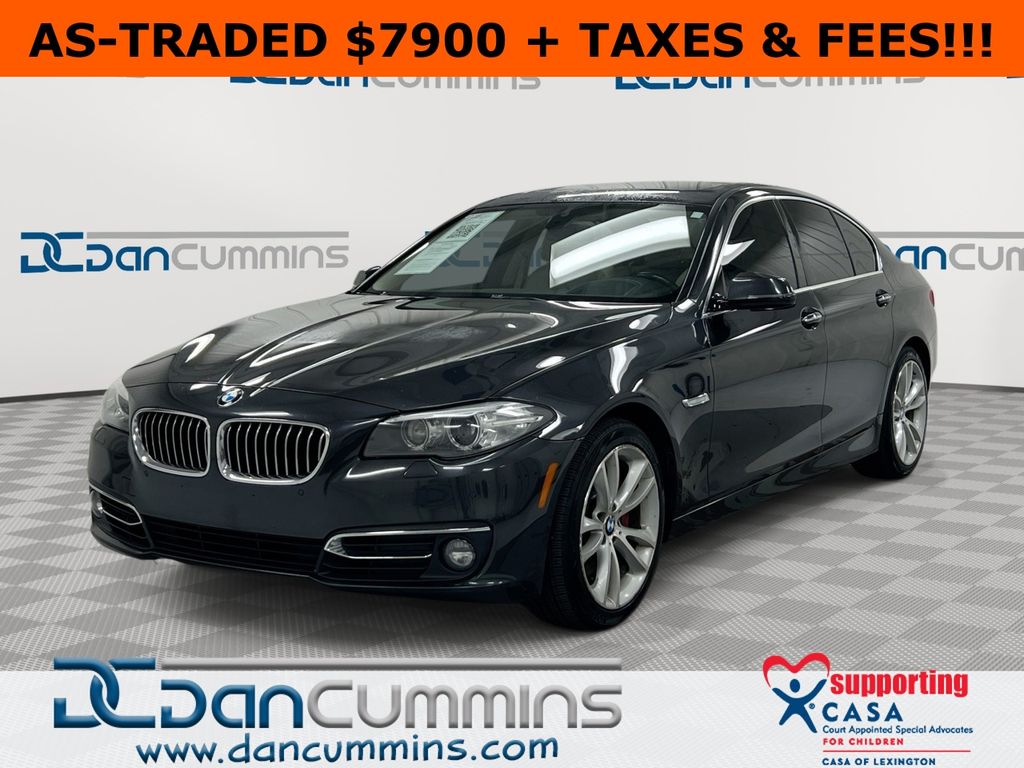 Gray (Dark Graphite) 2014 BMW 5 Series 535i xDrive Sedan AWD Sedan All-Wheel Drive 8-Speed Automatic