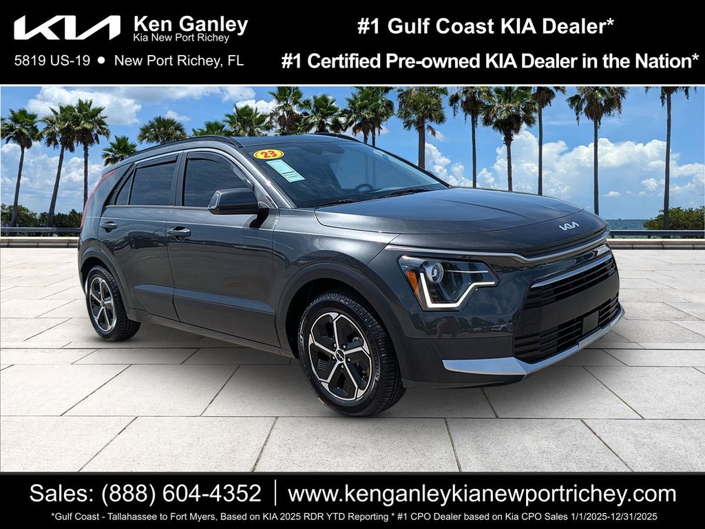 Graphite Gray 2023 Kia Niro SUV / Crossover Front-Wheel Drive 6-Speed Automatic