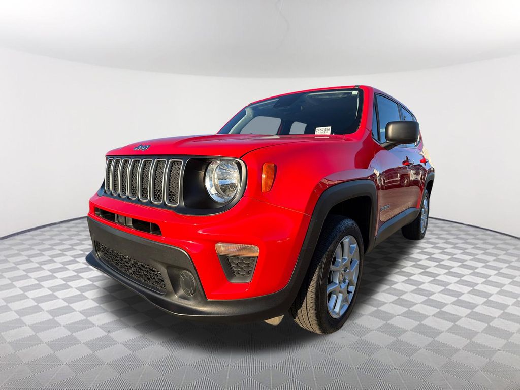 Colorado Red Clearcoat 2023 Jeep Renegade Latitude 4WD SUV / Crossover Four-Wheel Drive 9-Speed Automatic