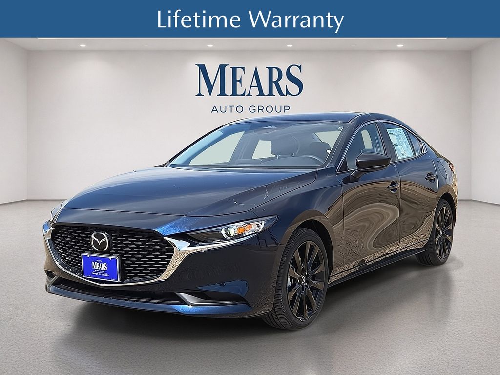 Deep Crystal Blue Mica 2026 Mazda MAZDA3 2.5 S Select Sport FWD Sedan Front-Wheel Drive 6-Speed Automatic