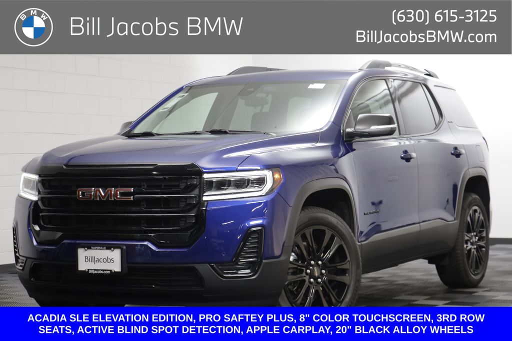 Ultra Blue Metallic 2023 GMC Acadia SUV / Crossover Front-Wheel Drive Automatic