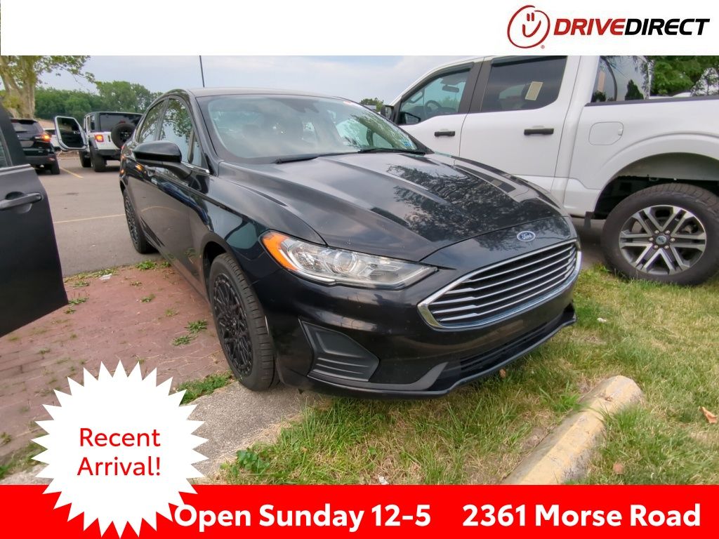 Black Metallic 2020 Ford Fusion Sedan All-Wheel Drive 6-Speed Automatic