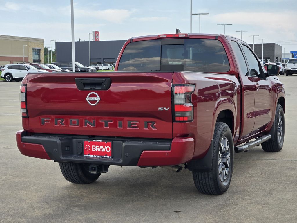 2023 Nissan Frontier SV Red at Central Houston Nissan