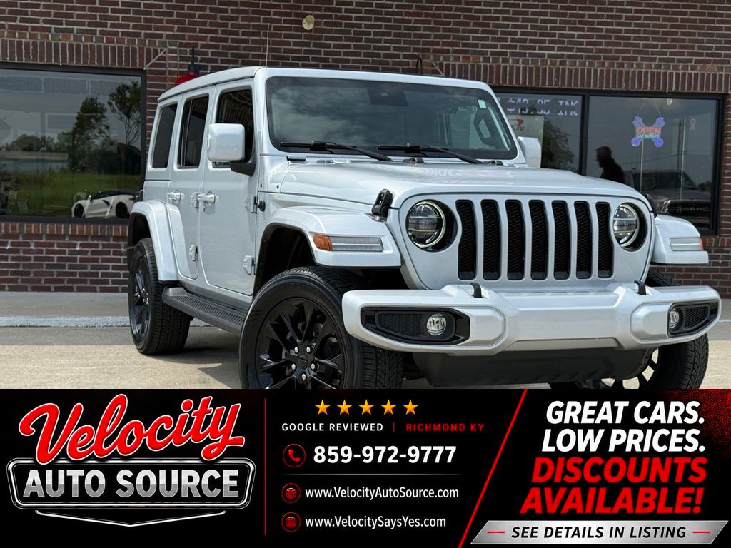 Silver Zynith Clearcoat 2022 Jeep Wrangler SUV / Crossover Four-Wheel Drive 8-Speed Automatic