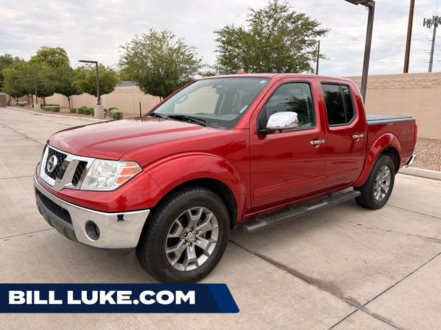 Lava Red 2016 Nissan Frontier Pickup Truck 4X2 5-Speed Automatic Overdrive