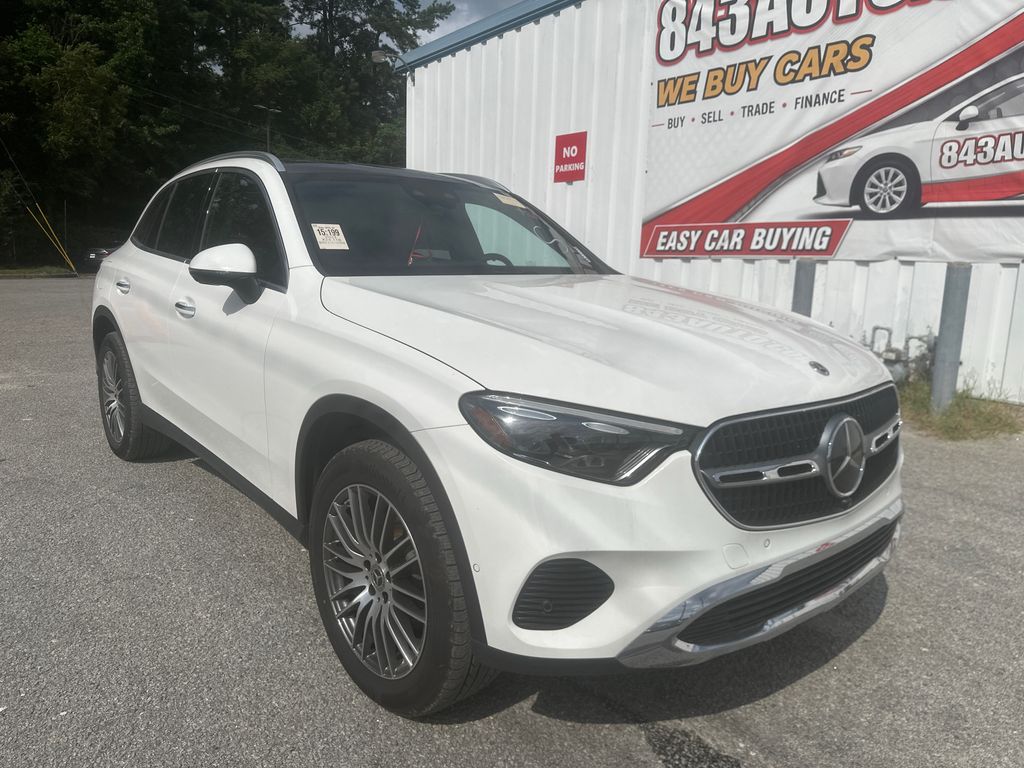 White 2023 Mercedes-Benz GLC SUV / Crossover All-Wheel Drive 9-Speed Automatic