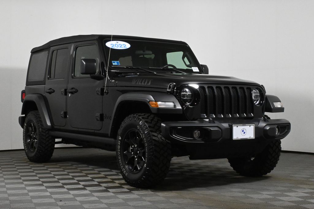 2022 Jeep Wrangler Unlimited Willys 9