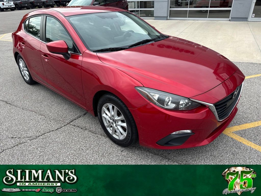 Soul Red Metallic 2016 Mazda MAZDA3 Hatchback Front-Wheel Drive 6-Speed Automatic