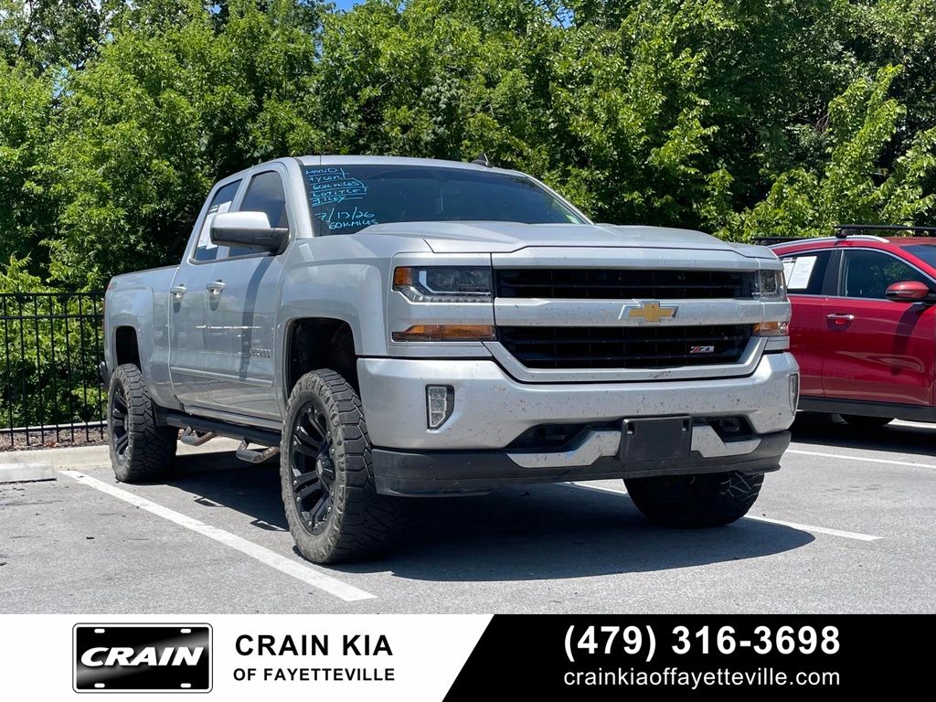  2018 Chevrolet Silverado 1500 LT Double Cab 4WD   
