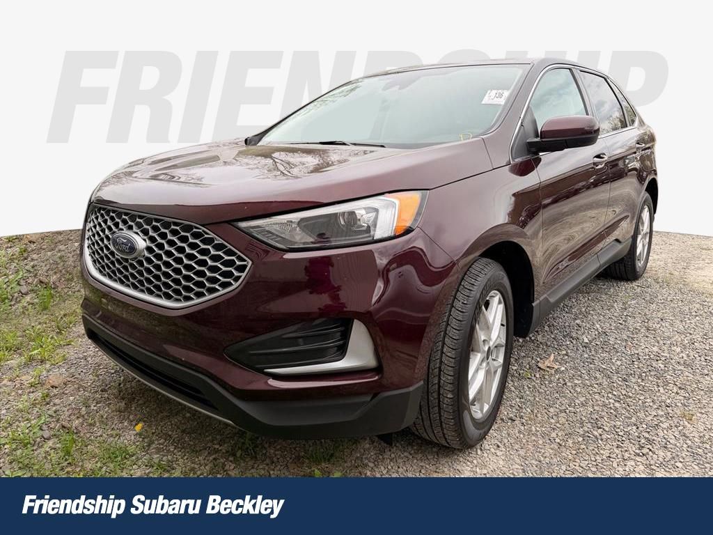 Red (Burgundy) 2024 Ford Edge SEL AWD SUV / Crossover All-Wheel Drive 8-Speed Automatic