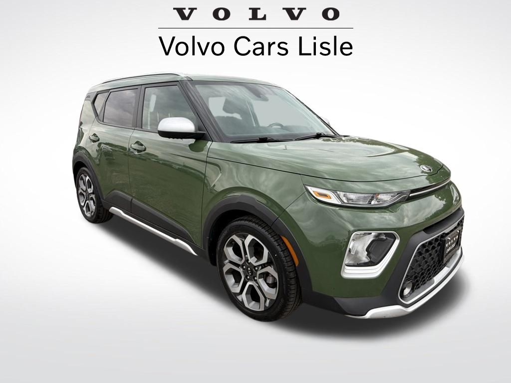 Undercover Green 2021 Kia Soul SUV / Crossover Front-Wheel Drive Continuously Variable Transmission
