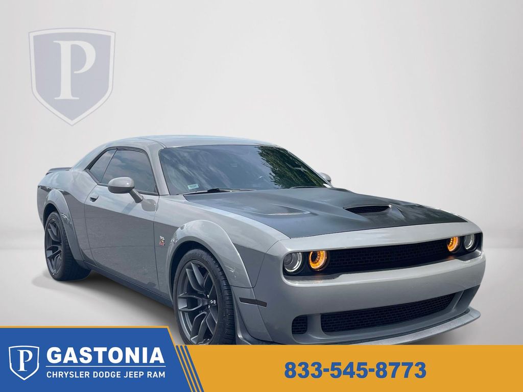 Destroyer Gray Clearcoat 2019 Dodge Challenger Coupe Rear-Wheel Drive 8-Speed Automatic