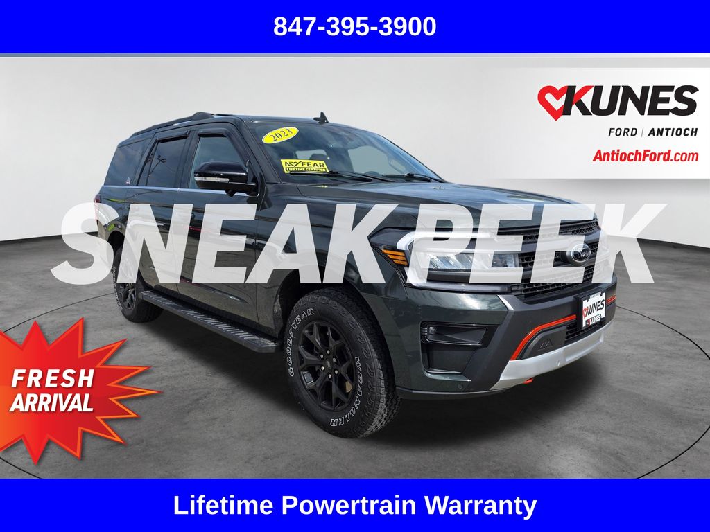 Forged Green Metallic 2023 Ford Expedition SUV / Crossover Four-Wheel Drive Automatic