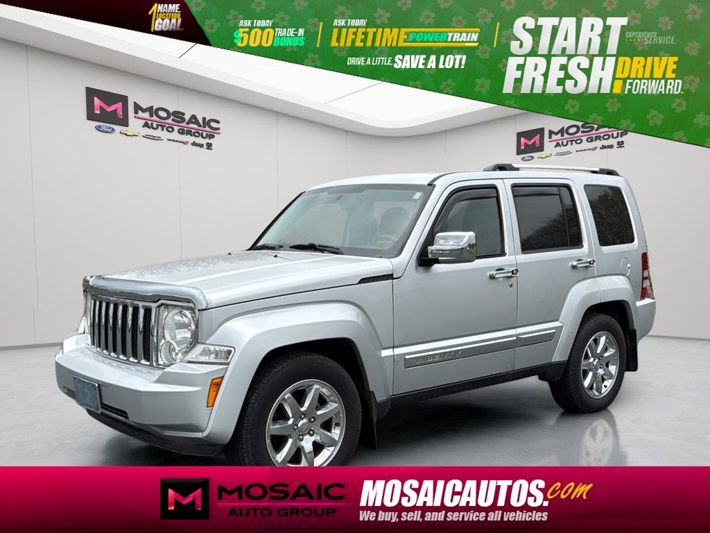 Bright Silver Metallic Clearcoat 2012 Jeep Liberty Limited 4WD SUV / Crossover Four-Wheel Drive 4-Speed Automatic