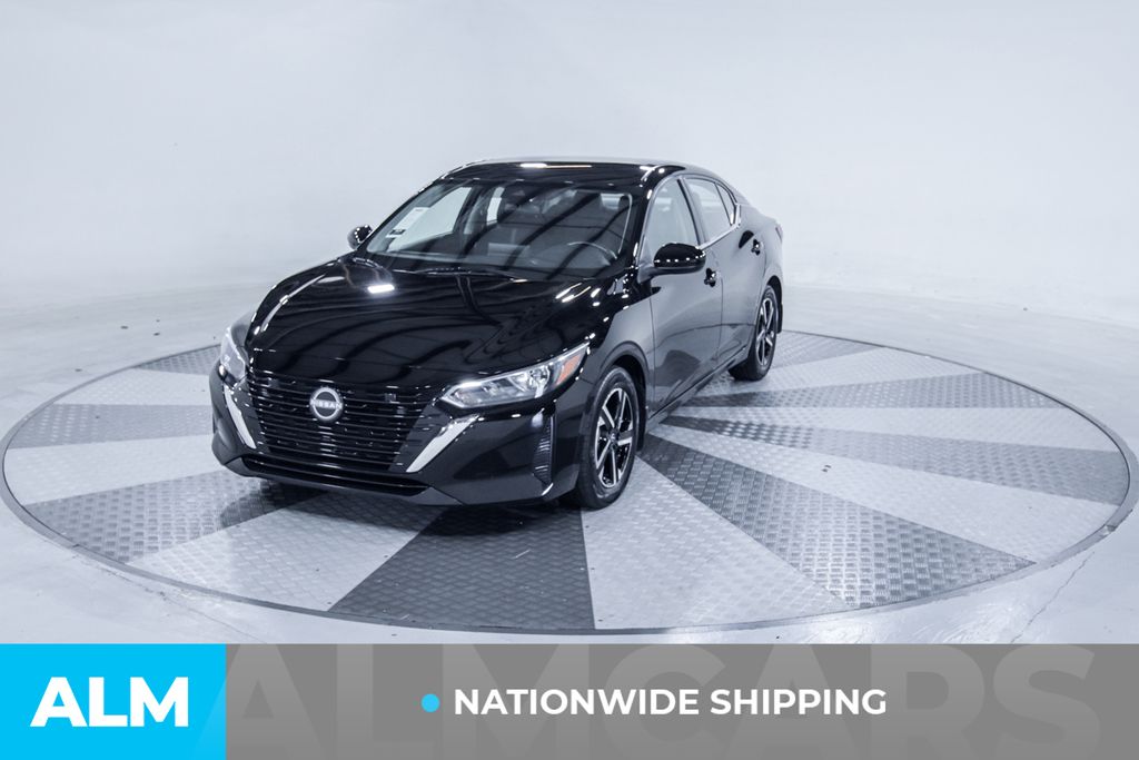 Used 2024 Black Nissan SV image 2