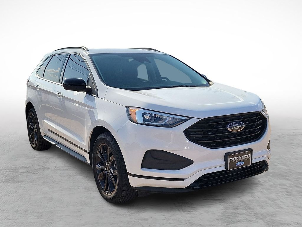 Oxford White 2022 Ford Edge SUV / Crossover All-Wheel Drive 8-Speed Automatic