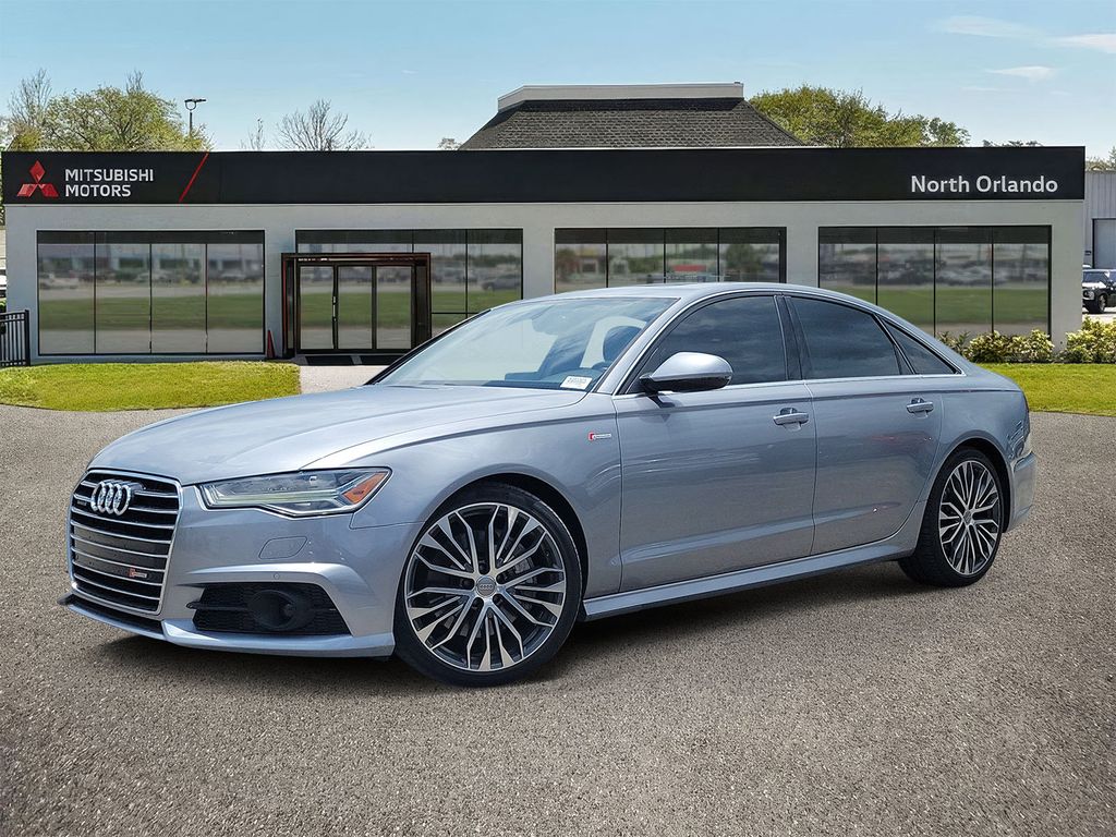 Gray Metallic 2018 Audi A6 Sedan All-Wheel Drive 8-Speed Automatic