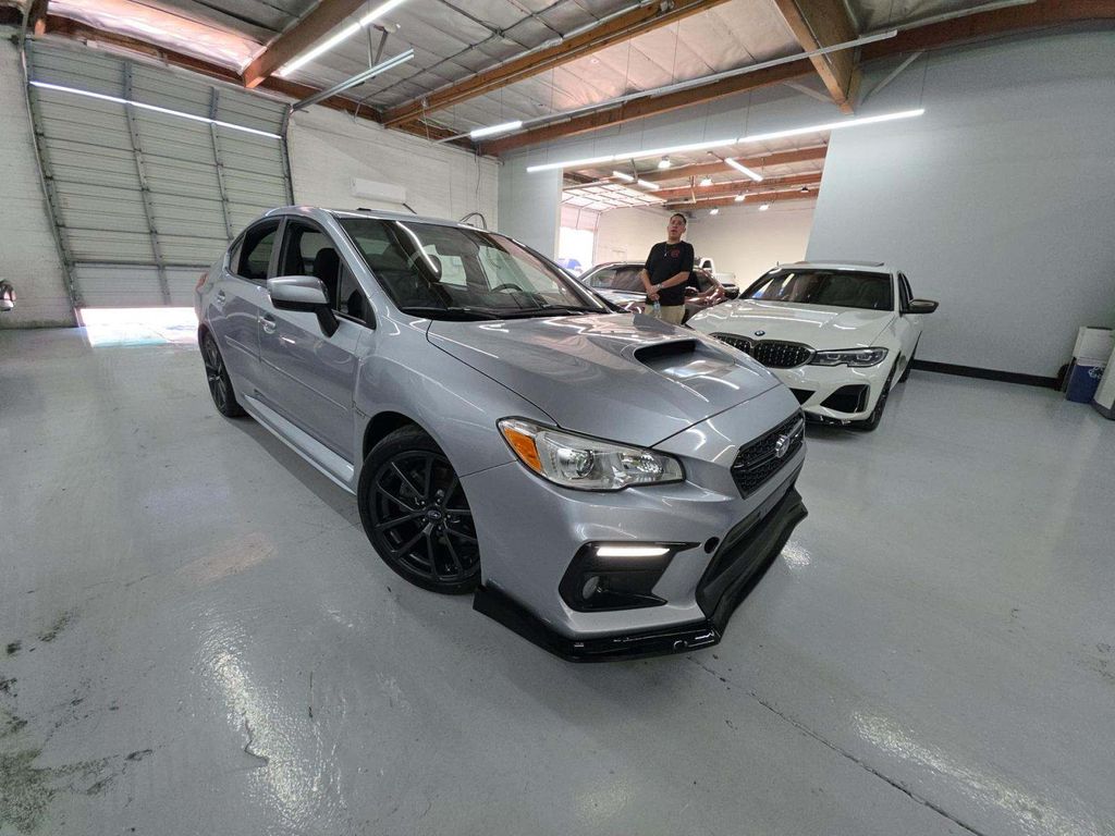 Ice Silver Metallic 2019 Subaru WRX Premium AWD Sedan All-Wheel Drive 6-Speed Manual