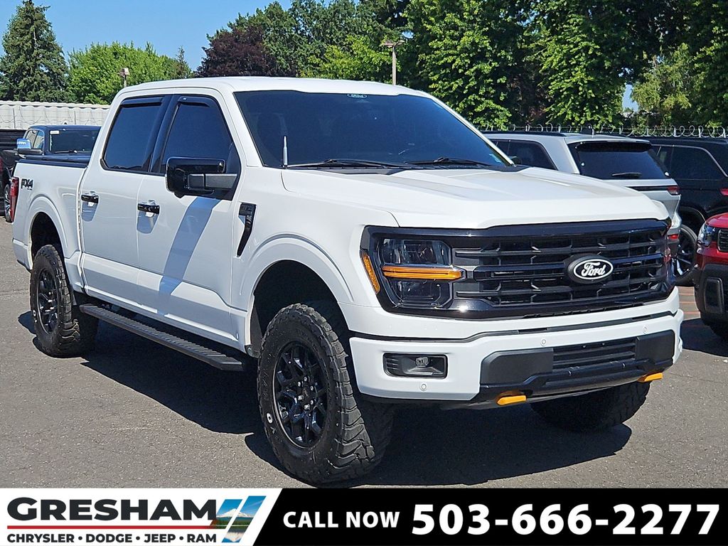 Oxford White 2024 Ford F-150 Pickup Truck Four-Wheel Drive Automatic