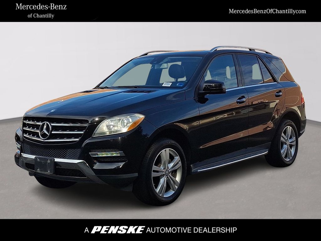 Black 2015 Mercedes-Benz M-Class SUV / Crossover All-Wheel Drive 7-Speed Automatic