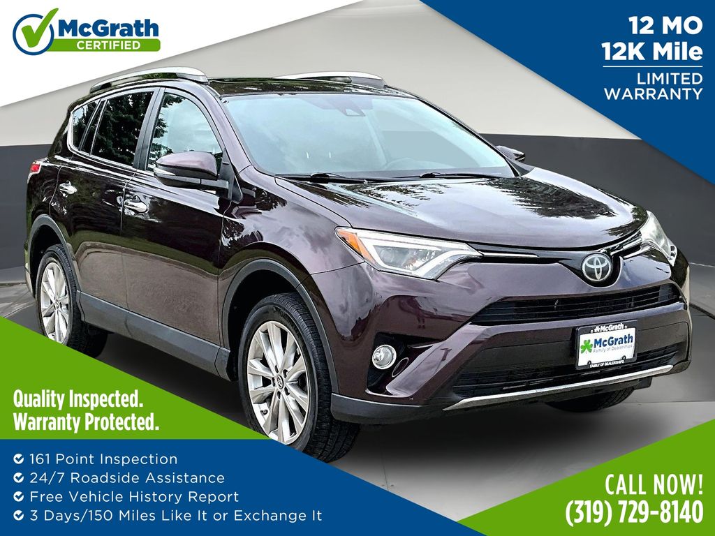 Black 2018 Toyota RAV4 SUV / Crossover All-Wheel Drive 6-Speed Automatic