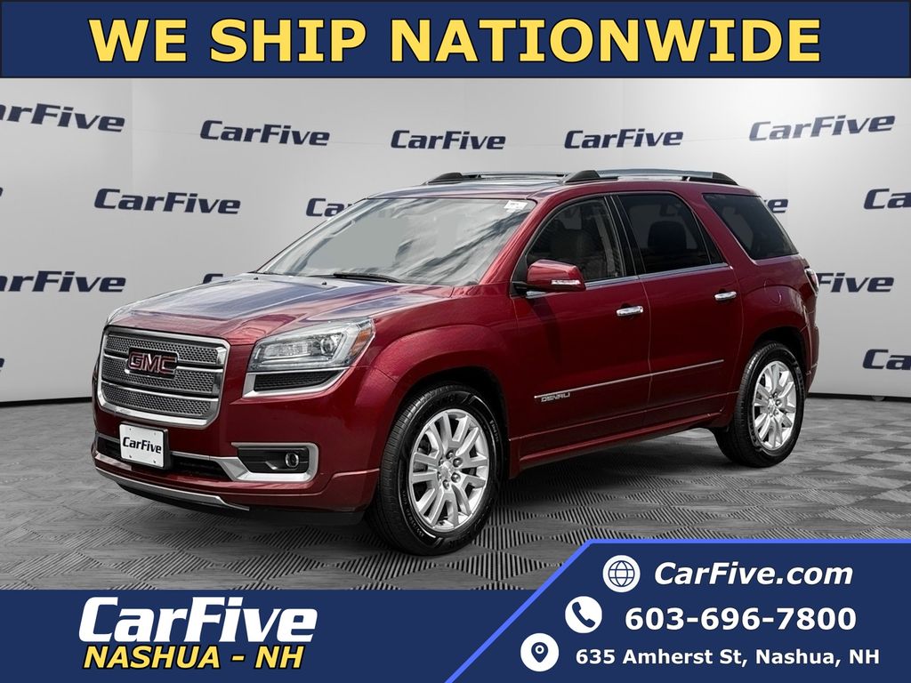 Crimson Red Tintcoat 2015 GMC Acadia SUV / Crossover All-Wheel Drive 6-Speed Automatic