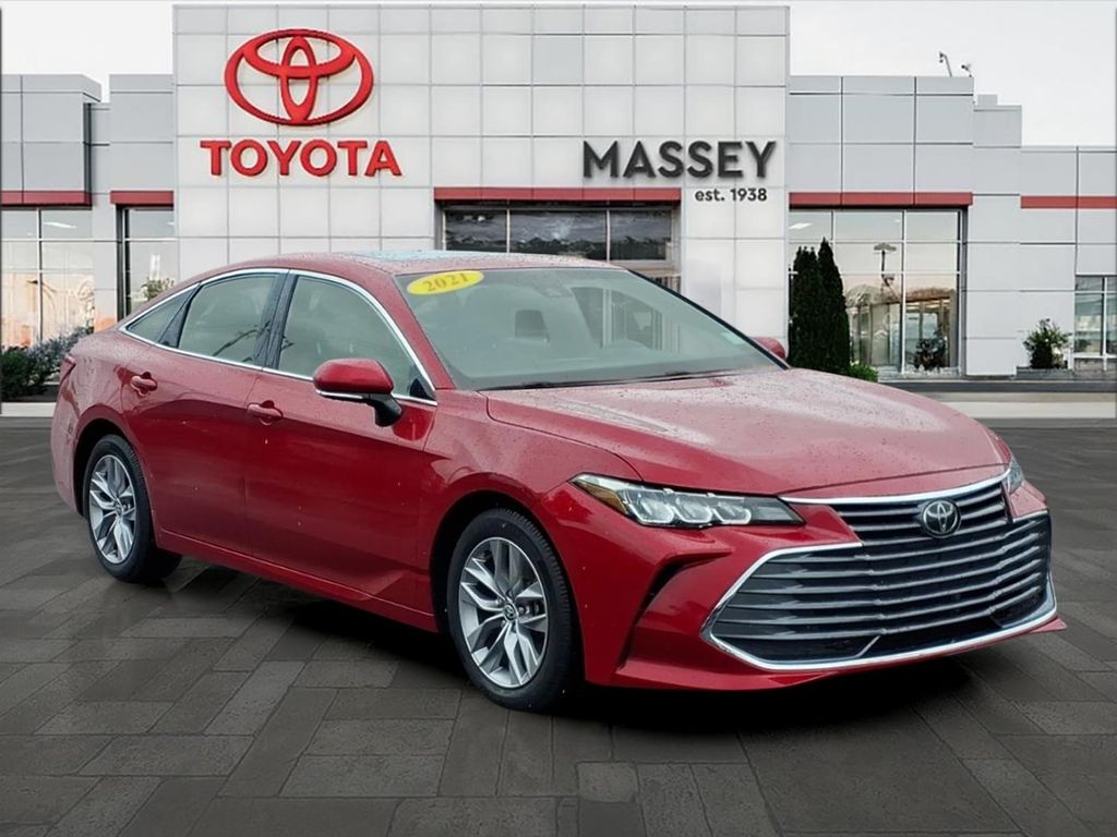 Red (Ruby Flare Pearl) 2021 Toyota Avalon Sedan Front-Wheel Drive 8-Speed Automatic