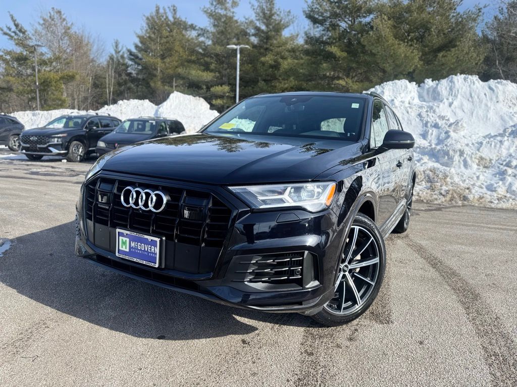 Orca Black Metallic 2020 Audi Q7 quattro Premium Plus 55 TFSI SUV / Crossover All-Wheel Drive 8-Speed Automatic