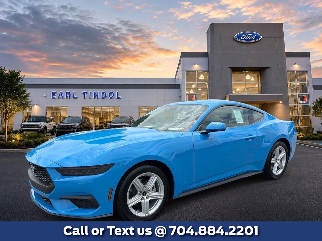 Grabber Blue Metallic 2026 Ford Mustang Coupe Rear-Wheel Drive Automatic