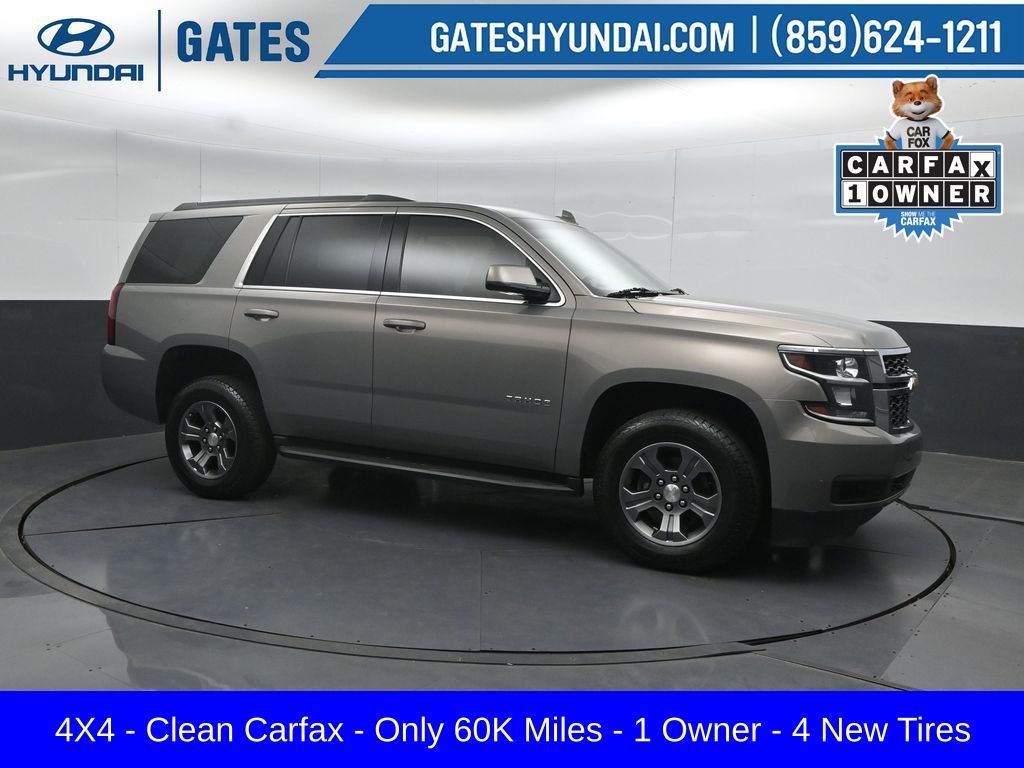 Pepperdust Metallic 2019 Chevrolet Tahoe SUV / Crossover Four-Wheel Drive 6-Speed Automatic Overdrive
