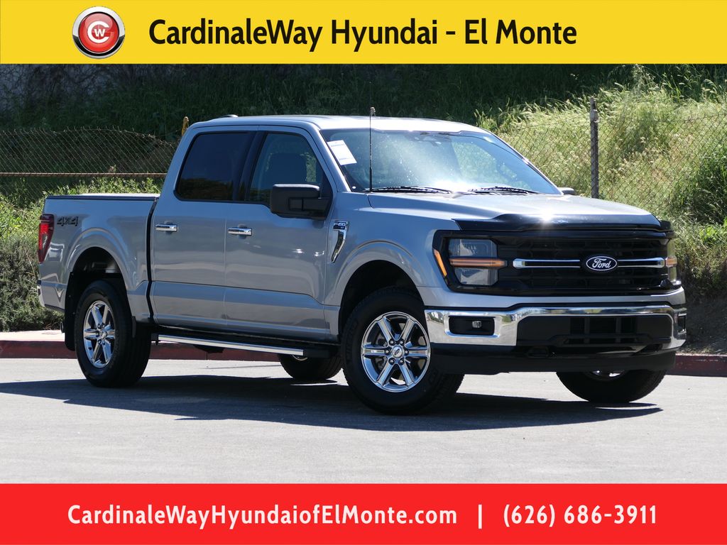 White 2025 Ford F-150 Pickup Truck Four-Wheel Drive Automatic