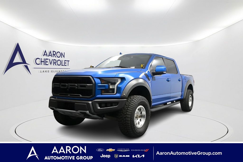 Blue Metallic 2020 Ford F-150 Pickup Truck Four-Wheel Drive Automatic