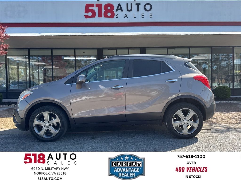 Cocoa Silver Metallic 2013 Buick Encore AWD SUV / Crossover All-Wheel Drive 6-Speed Automatic